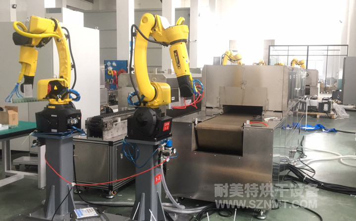 NMT-ZP-108 疫苗玻璃瓶小型預熱加固化自動(dòng)裝配線(xiàn)(蘇州?？松?